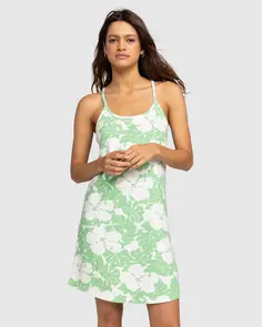 ROXY DREAMY BABY A-LINE DRESS ZEPHYR GREEN OG ROXY
