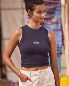 ROXY CROPPED TOP FRT PHANTOM