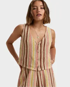 ROXY BEACH SOUNDS TOP PARCHEMENT PARTY WAV