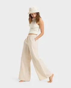 ROXY LEKEITIO BREAK MID PANT PARCHMENT