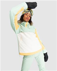 ROXY SHELTER SNOW JACKET - CAMEO GREEN