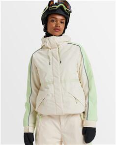 ROXY HIGHRIDGE SNOW JACKET - BUTTERCREAM