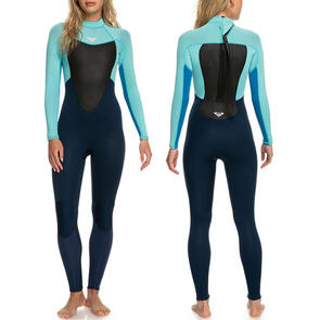ROXY 3/2MM PROLOGUE WOMEN BACK ZIP FLATLOCK STEAMER GOOD MOOD