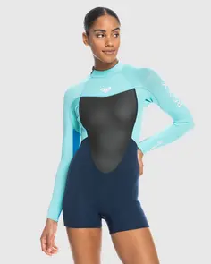 ROXY 2MM PROLOGUE LONG SLEEVE BACK ZIP SPRINGSUIT GOOD MOOD