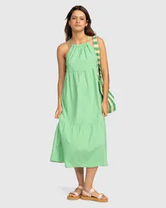 ROXY WAVY DAYS ZEPHYR GREEN - SOLID