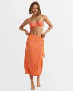 ROXY BONDI SUN SUN WRAP SKIRT DUBARRY SUNTRIP