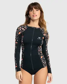 ROXY KERALA LS ZIPPED LYCRA ANTHRACITE KERALA BOARDER