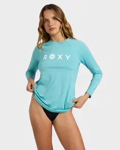 ROXY 2025 ESSENTIALS LONG SLEEVE LYCRA COASTAL SHADE