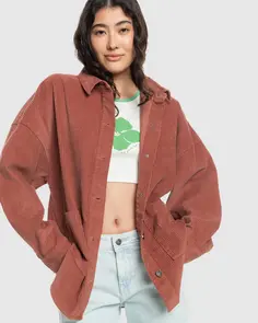 ROXY KICK BACK WASHED CORD CEDAR WOOD