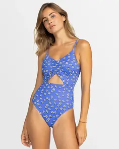 ROXY DANCING DOTS ONE PIECE AMPARO FLOWER RAIN S