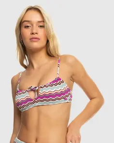 ROXY FLOWY MOOD BRALETTE PALE DOGWOOD FLOWY M