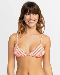 ROXY PARTY WAVE 2 FIXED TRI BIKINI TOP DUBARRY