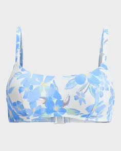 ROXY ARTSY FLORAL HIDDEN UW DCUP TOP EGRET ARTSY FLORAL