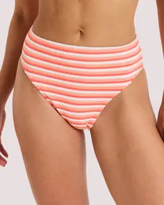 ROXY PARTY WAVE 2 MID WAIST BIKINI BOTTOM DUBARRY
