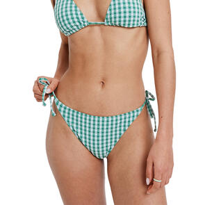ROXY KIAWE CHEEKY TS BIKINI PANT DEEP GRASS GREEN