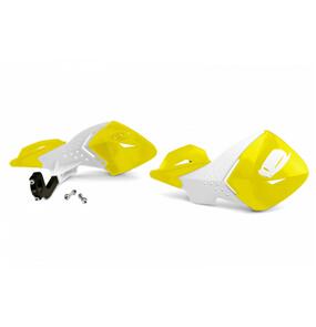 UFO ESCALADE HANDGUARDS (01-19 YELLOW/WHITE)