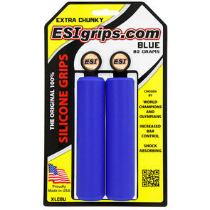 ESI GRIPS MTB EXTRA CHUNKY 34MM BLUE