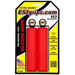 ESI GRIPS MTB EXTRA CHUNKY 34MM RED