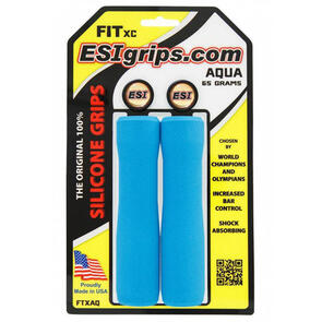 ESI GRIPS MTB FIT XC (EXTRA CHUNKY,CHUNKY) AQUA