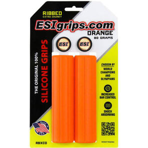 ESI GRIPS MTB RIBBED EXTRA CHUNKY 34MM ORANGE