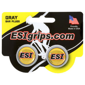 ESI GRIPS BAR PLUGS GREY