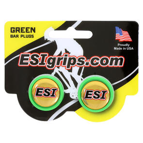 ESI GRIPS BAR PLUGS GREEN