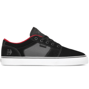ETNIES BARGE LS BLACK CHARCOAL RED