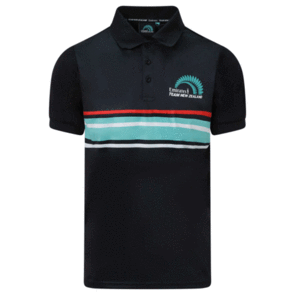 ETNZ CHEST STRIPE POLO