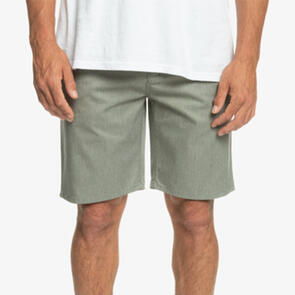 QUIKSILVER EVERYDAY UNION STRETCH CHINO SHORTS HEATHER