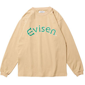 EVISEN ARCH LOGO LS TEE SAND
