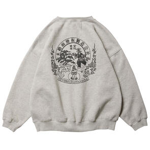 EVISEN EMBLEM CREW GREY