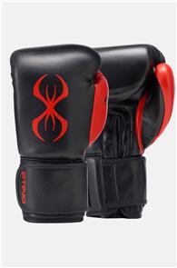 STING EVOLUTION BOXING GLOVE BLACK/RED 14OZ