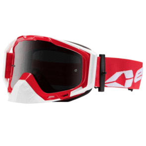 EVS LEGACY PRO GOGGLE | RED / WHITE