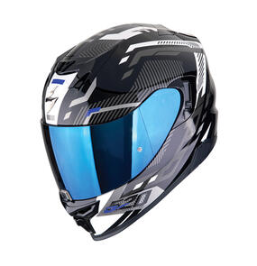 SCORPION EXO 520 EVO AIR RANKA - BLK/WHT/BLUE
