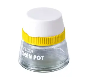 FORMULA AIRBRUSH SPRAY OUT CLEANING POT YELLOW