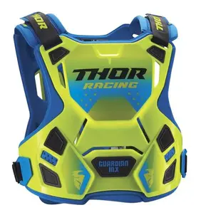 THOR MX CHEST PROTECTOR GUARDIAN MX  FLO GREEN BLUE