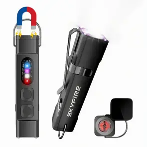 SKYFIRE 2178 MINI FLASHLIGHT TORCH IP54 112 LUMENS WITH SIDE LIGHT & CIG LIGHTER
