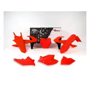 RTECH KITKTM-AN0-516 PLASTICS KIT 6 PIECE NEON ORANGE KTM SX XC SX-F XC-F XC-W