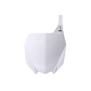 RTECH TBYZFBN0018 YAMAHA YZ FRONT NUMBER PLATE (2018-2026) - WHITE