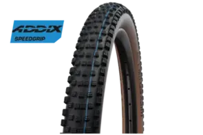 SCHWALBE WICKED WILL 29 X 2.4 EVOLUTION FOLDING ADDIX SPEEDGRIP (BLUE) SUPER RACE TL-EASY E-50 HS614 TRANSPARENT SIDEWAL