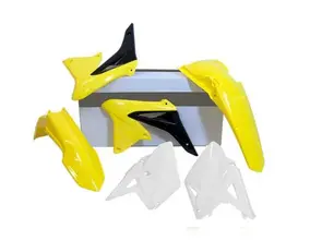 RTECH KITRMX-OEM-411 PLASTICS KIT 4 PIECE OEM COLOURS SUZUKI RMX450 10-19
