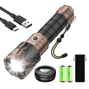 SKYFIRE 2000J FLASHLIGHT TORCH IP54 1800 LUMENS