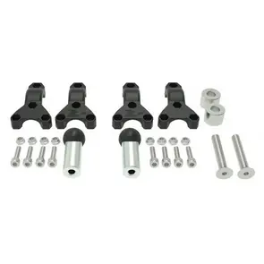 RTECH KITMOUNTXTZ HANDGUARD HP3 MOUNTING KIT ALUMINIUM YAMAHA XT1200Z SUPER TENERE XT1200ZE SUPER TENERE 00-22