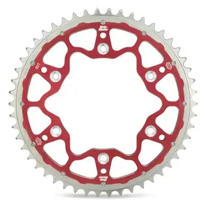 MOTO MASTER 62.002.33.49 SPROCKET REAR FUSION DUAL RING 49T RED BETA RR X TRAINER HONDA CR CRF XR