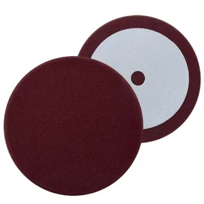 FORMULA FM.4747 FOAM PAD 8" / 200MM MAROON FOR CUTTING