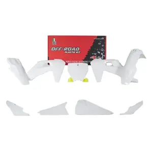 RTECH KITHSQ-OEM-599 PLASTICS KIT 6 PIECE WHITE YELLOW HUSQVARNA FC FX TC TX