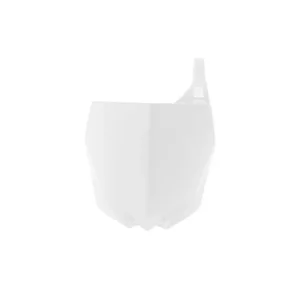 RTECH TBYZFBN0010 YAMAHA YZ FRONT NUMBER PLATE (2002-2022) - WHITE