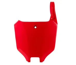 RTECH TBCRFRS0021 HONDA CRF FRONT PLATE - RED