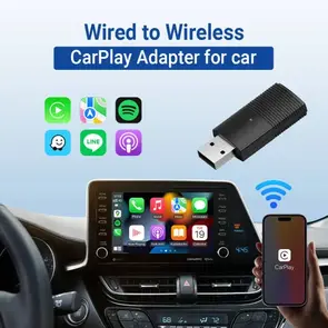 OTTOCAST MINI 2-IN-1 ANDROID AUTO / APPLE CARPLAY WIRELESS USB ADAPTER