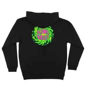 SLIME BALLS LOGO P/O HOODED SWEAT BLACK